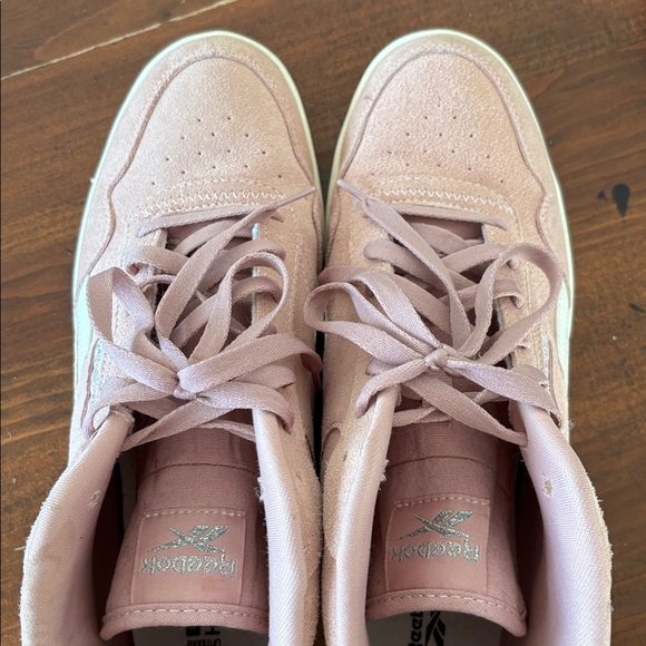 Reebok Women's Blush Pink High-Top Sneakers - Picture 7 of 7